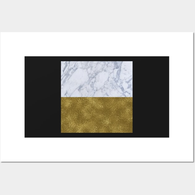 Glitter is Gold Wall Art by cletterle